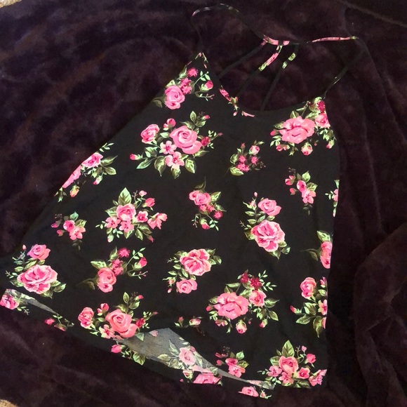 Floral tank top - Picture 3 of 4